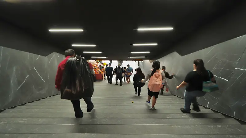Terminal Tasqueña en obras de Línea 2 